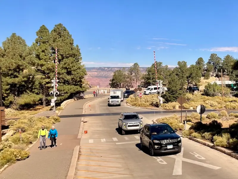 Fisrt glimple of the GC from the train