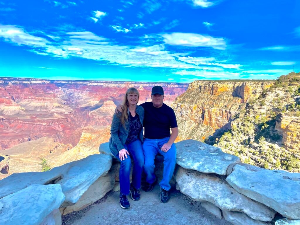 Tim & Mo at the Grand Canyon