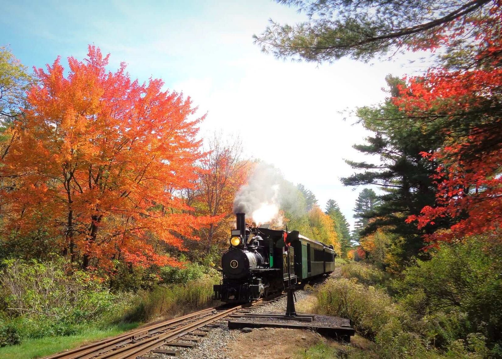 Wicasset, Waterville & Farmington Railway - Fall